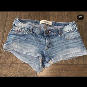 Hollister Low-Rise Jean Shorts